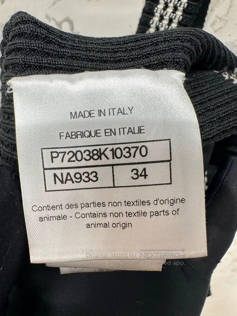 Chanel Chanel 22 Early Spring Vacation Series Black Knitted Small Size XXS / US 00 / IT 34 - 4 Thumbnail
