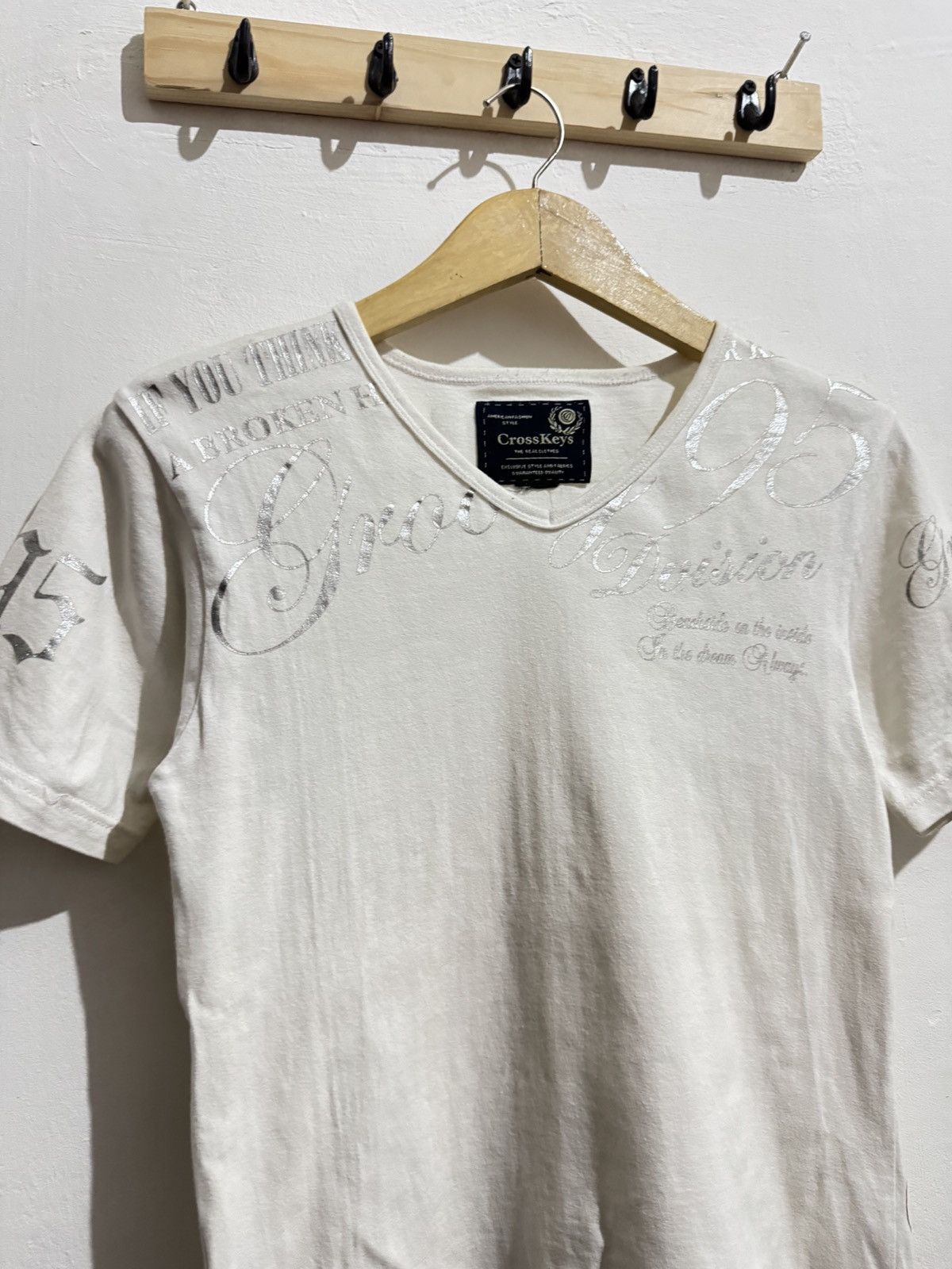 Hysteric Glamour Y2k Crosskeys Poem Grunge ifsixwasnine tshirt Size US S / EU 44-46 / 1 - 2 Thumbnail