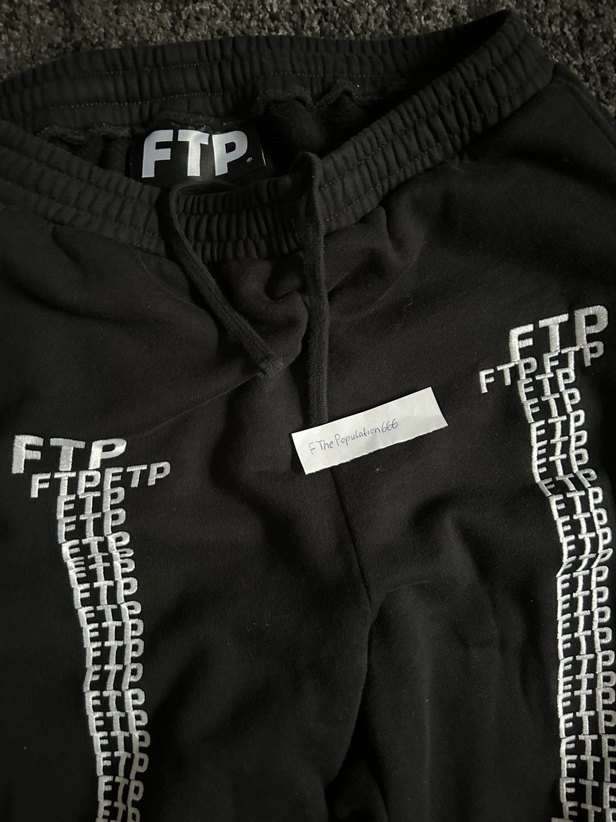Fuck The Population FTP Skeleton Sweatpant Size US 32 / EU 48 - 2 Thumbnail