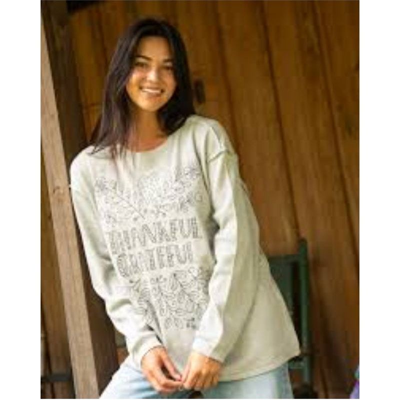 Natural Issue Natural Life Womens Waffle Knit Oversized Thermal Top Sz S/M Size M / US 6-8 / IT 42-44 - 1 Thumbnail