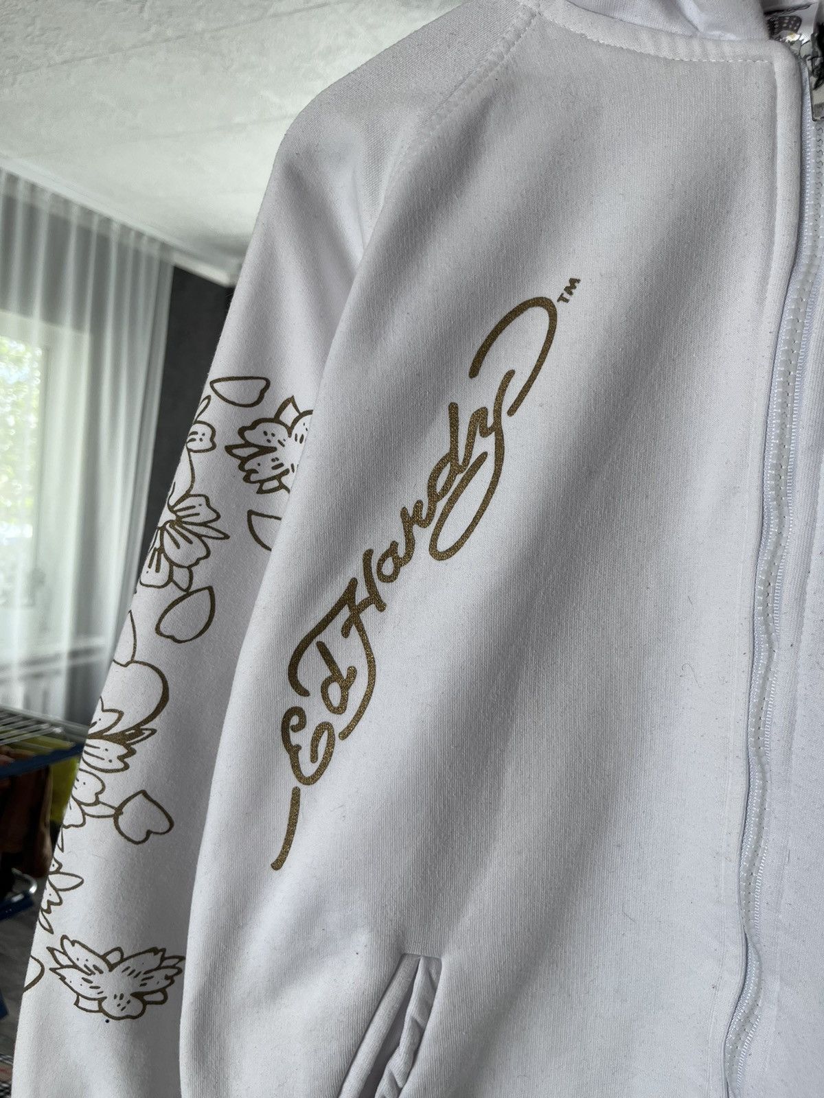 Ed Hardy Vintage Y2K Ed Hardy by Christian Audigier Women’s Hoodie Size US S / EU 44-46 / 1 - 5 Thumbnail