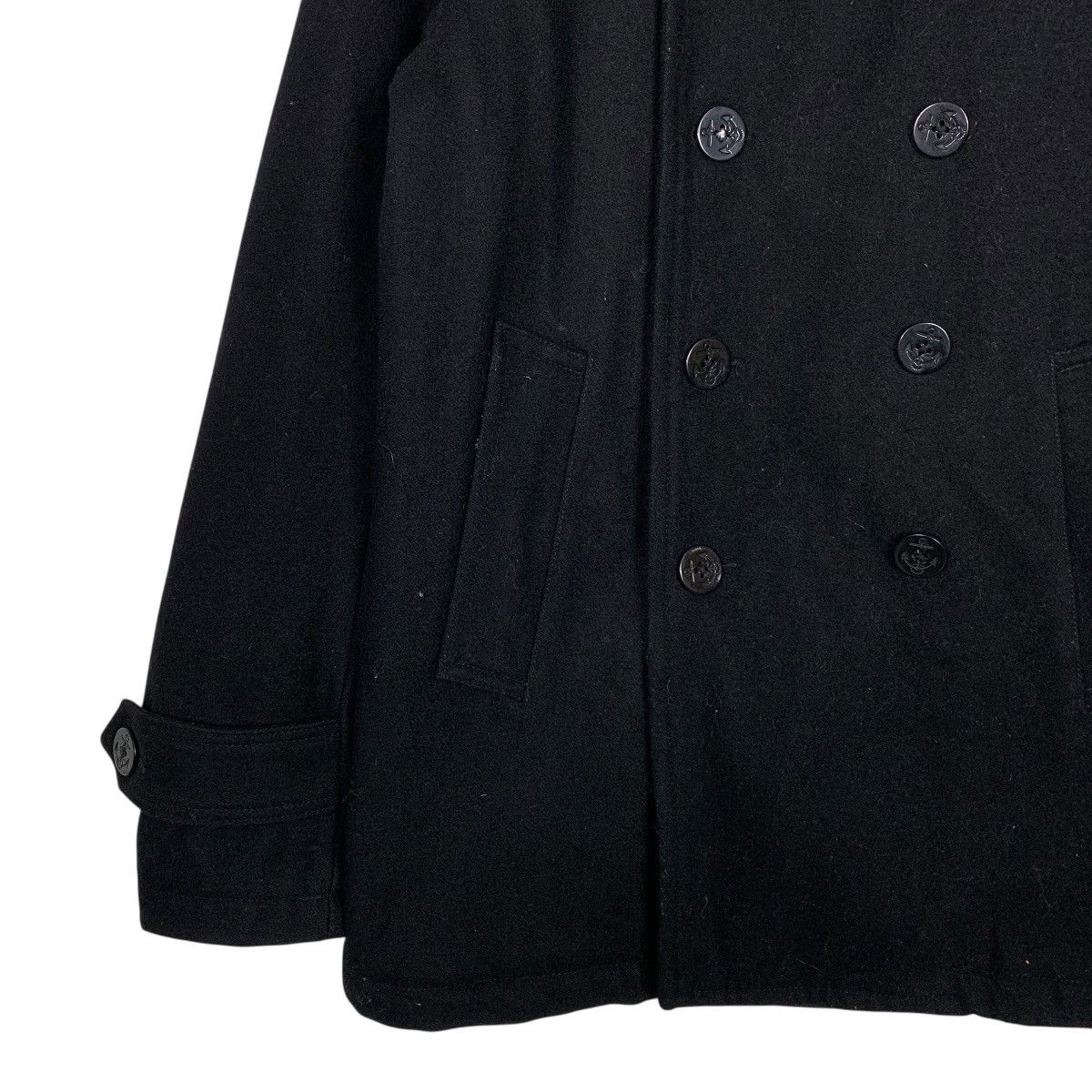 Burberry Vintage Edwin Wool Double Breasted Jacket Size US S / EU 44-46 / 1 - 3 Thumbnail