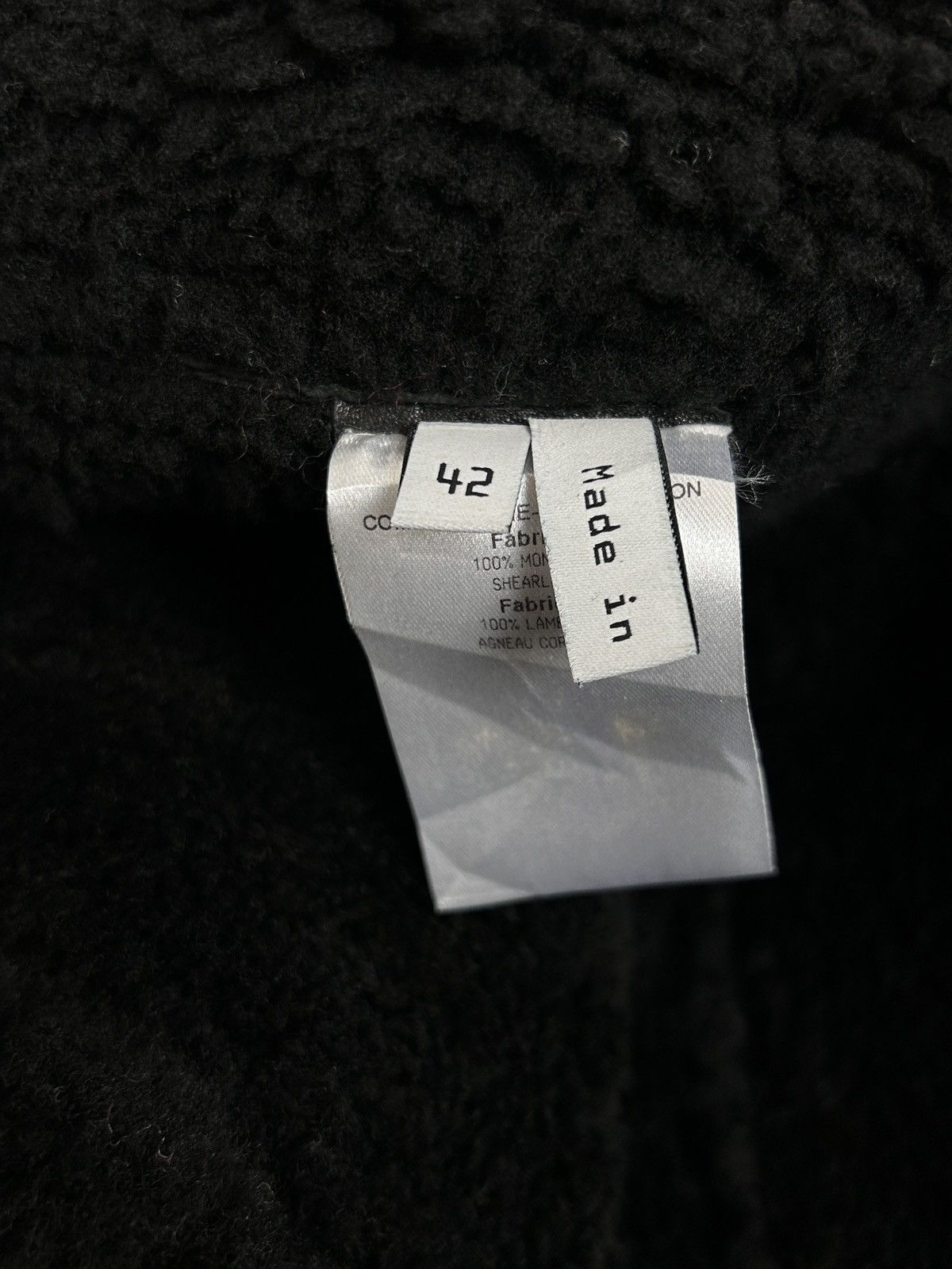 Balenciaga Balenciaga Lambskin Shearling Leather Sherpa Jacket Size XL / US 12-14 / IT 48-50 - 10 Thumbnail