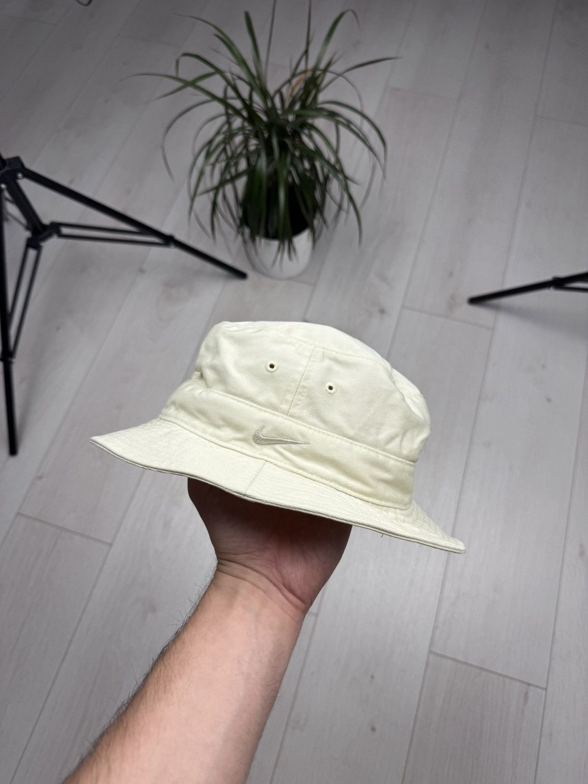 Nike Vintage Nike Panama hat cap mini swoosh y2k Size ONE SIZE - 1 Thumbnail