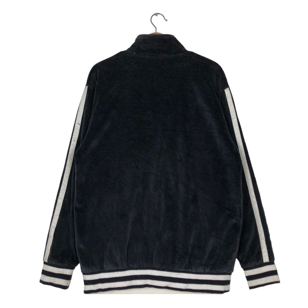 Japanese Brand × Vintage 📌VINTAGE VELVET BIKER JACKET RUFTWO JAPAN PUNK BIG LOGO Size US L / EU 52-54 / 3 - 12 Thumbnail