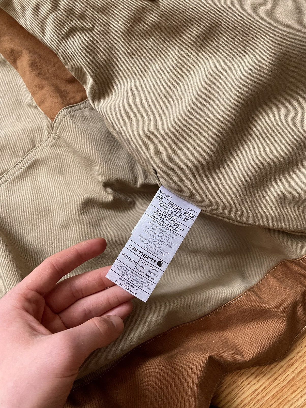 Carhartt Carhartt Flame Resistant Full Swing Quick Duck Jacket Size US XL / EU 56 / 4 - 12 Thumbnail