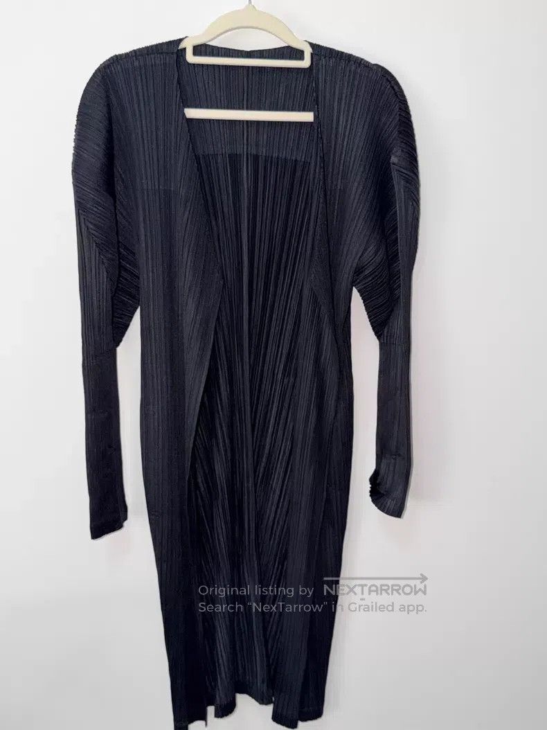Issey Miyake Issey Miyake Black cardigan Size XXL / US 16-18 / IT 52-54 - 3 Thumbnail