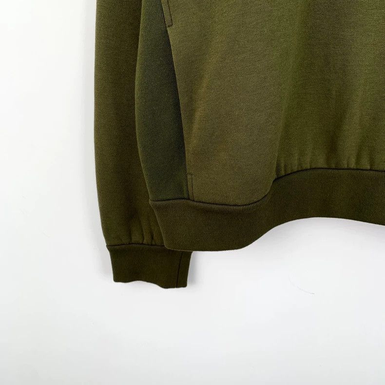 Loro Piana LORO PIANA Military green cotton collar long sleeve hoodie Size M / US 6-8 / IT 42-44 - 4 Thumbnail