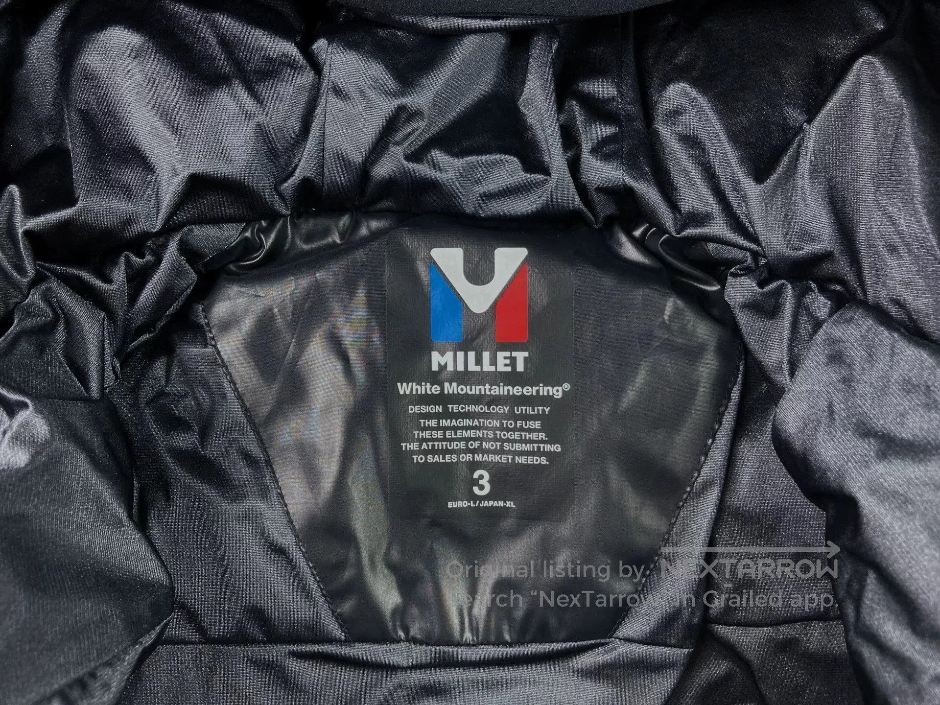 White Mountaineering white mountaineering x millet down jkt. Size US L / EU 52-54 / 3 - 6 Thumbnail