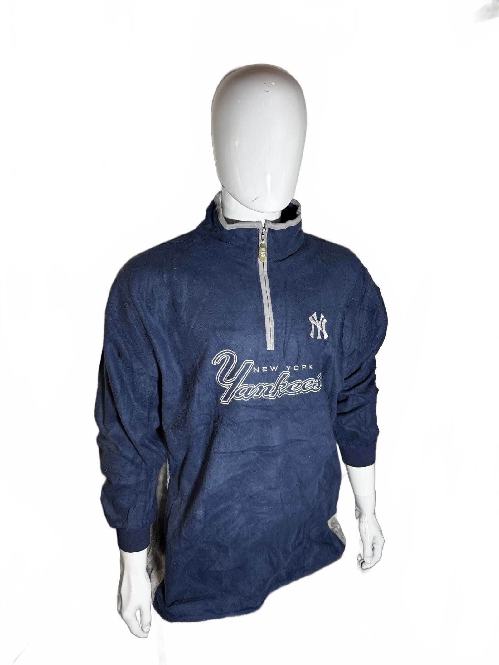 New York Yankees New York Yankees Quarter Zip Pullover Size US XL / EU 56 / 4 - 2 Thumbnail