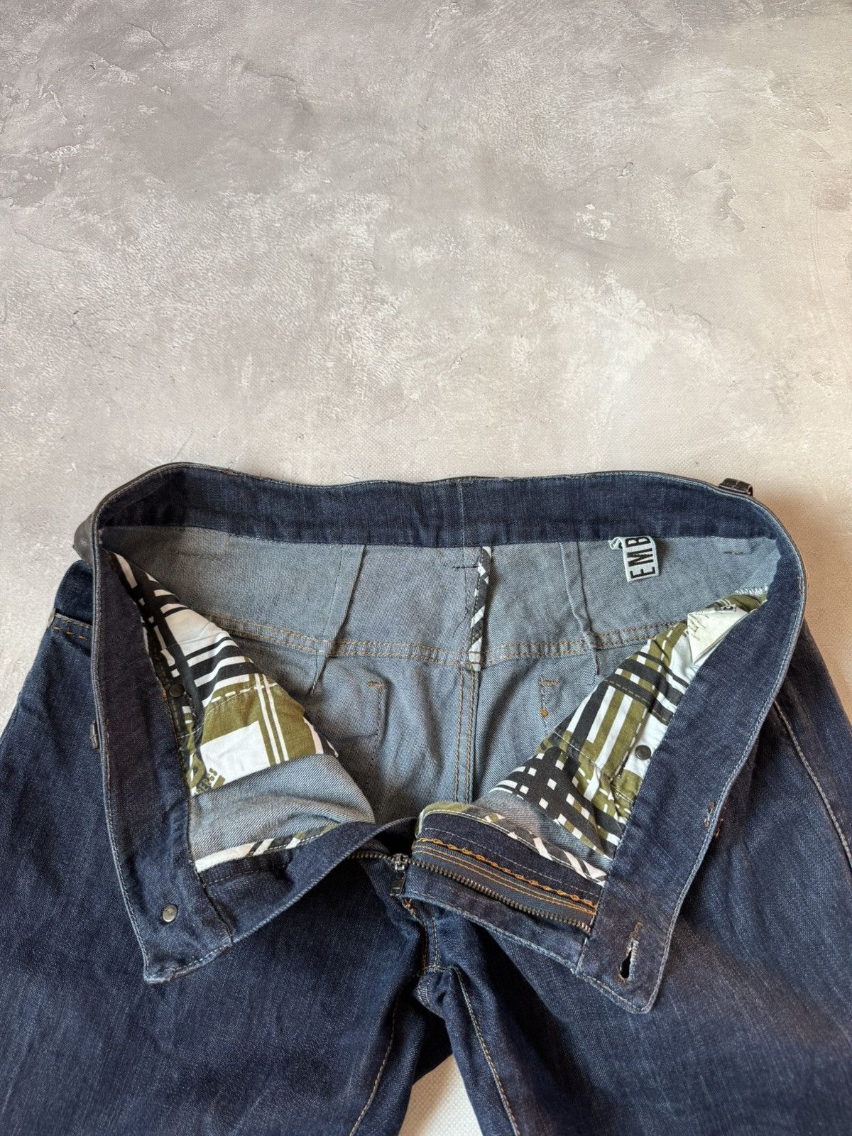 Dirk Bikkembergs Dirk Bikkembergs Blue Denim Pants Size US 38 / EU 54 - 10 Thumbnail