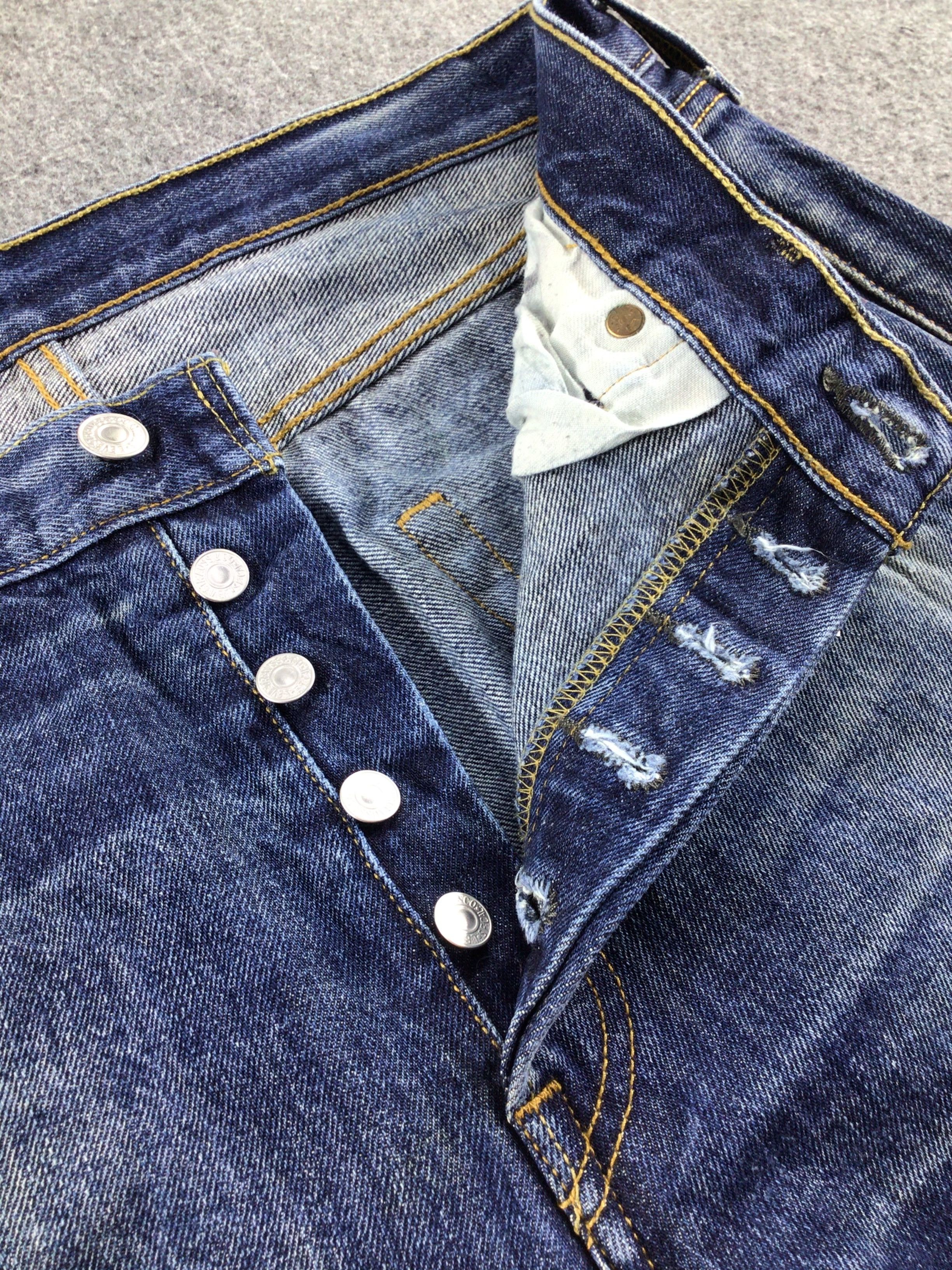 Levi's Levis Vintage 501 Jeans Faded Blue Washed Denim -J346 Size US 34 / EU 50 - 8 Thumbnail