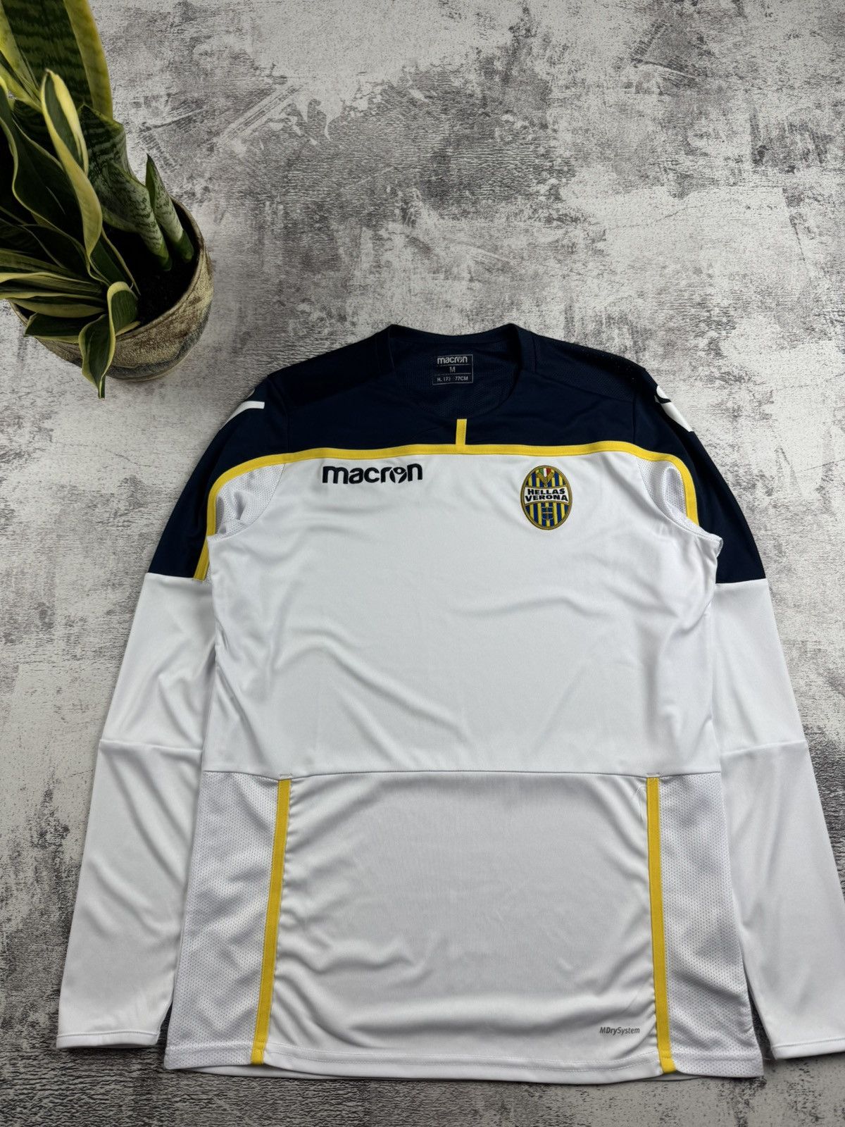 Macron Hellas Verona 2018 Macron Training Soccer Football Long Sleeve T Shirt Jersey Size US M / EU 48-50 / 2 - 4 Thumbnail
