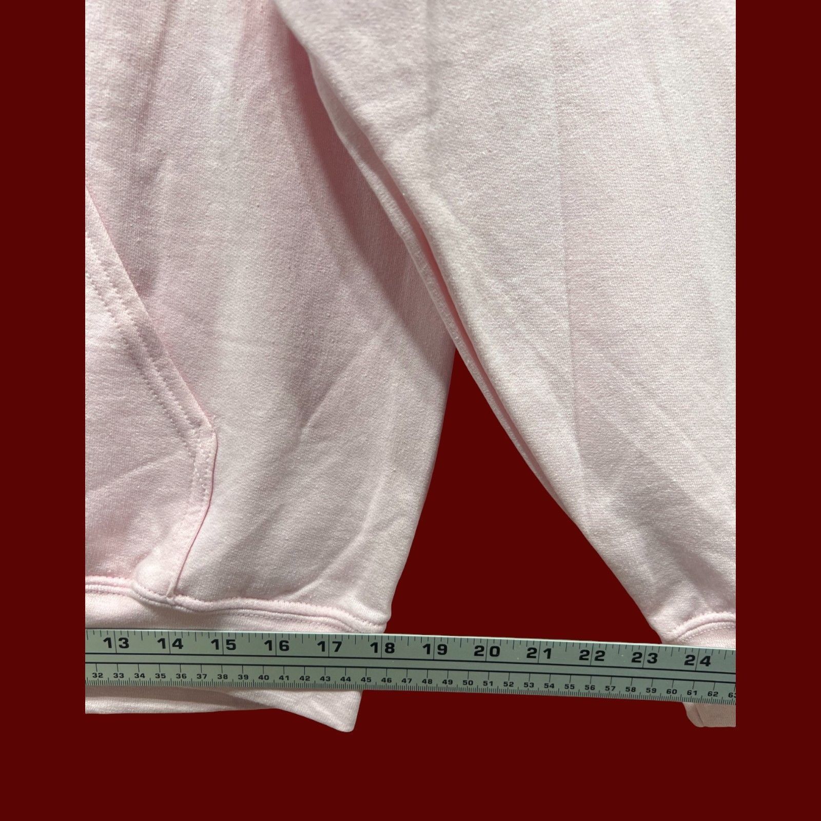 Gildan Gildan - Women's Long Sleeve Hooded Sweatshirt - Pink - Larg Size L / US 10 / IT 46 - 5 Thumbnail