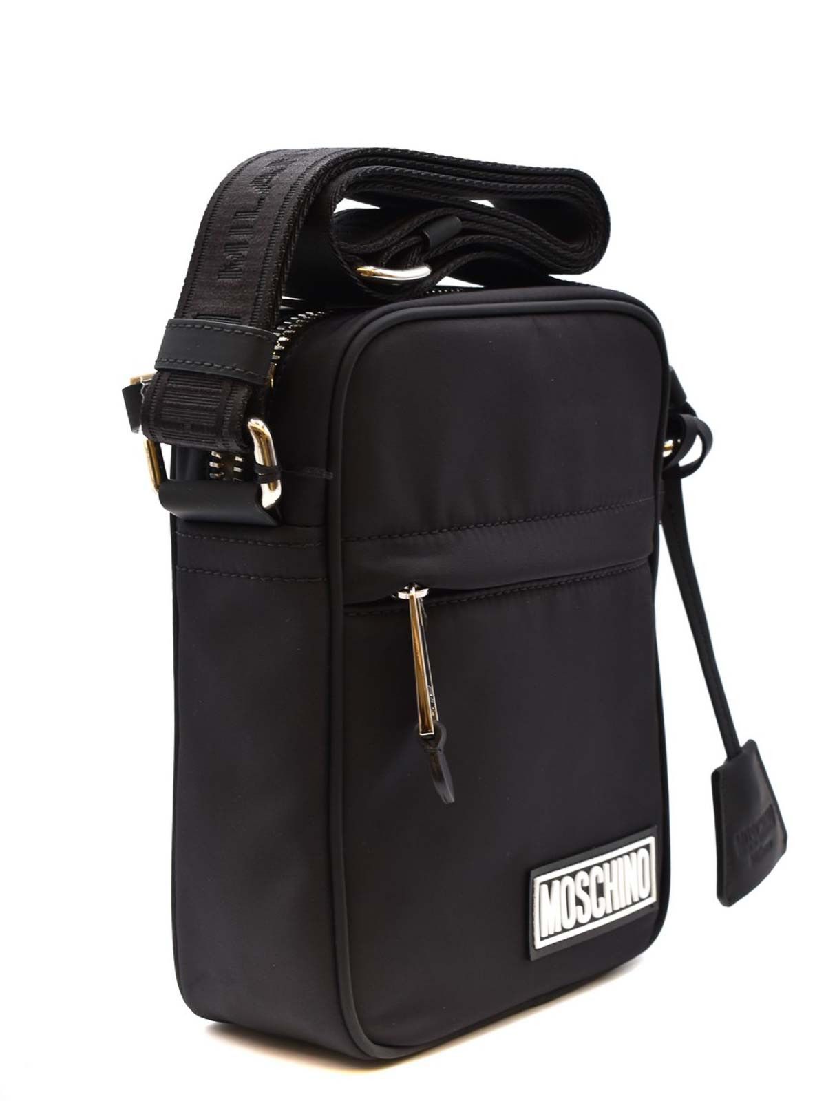 Moschino o1y0225 Size : OS / Logo Cross-Body Bag in Black Size ONE SIZE - 2 Thumbnail