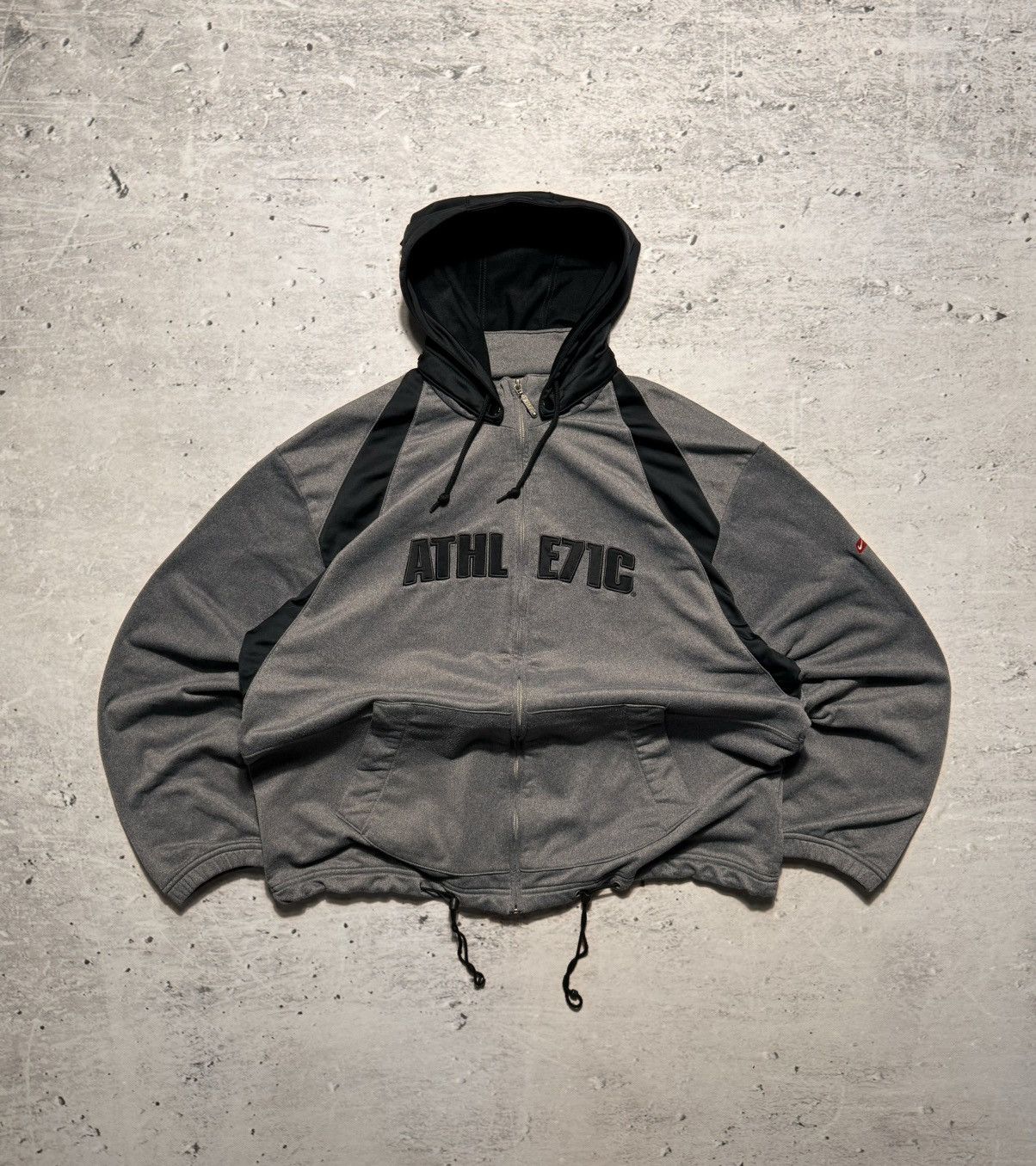 Nike × Vintage NIKE VINTAGE CENTER LOGO OVERSIZE BOXY HOODIE Size US XL / EU 56 / 4 - 1 Thumbnail