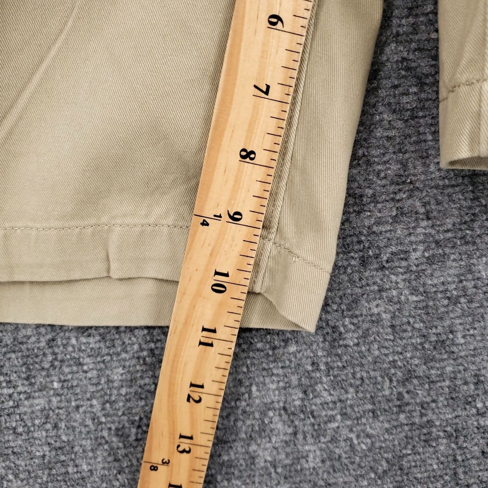 Dockers DOCKERS Beige 40 Slim/Regular Chino Shorts Men Flat Front Zip Fly Twill Pocket Bermuda Casual Workwear Beach Outdoor Size US 40 / EU 56 - 5 Thumbnail