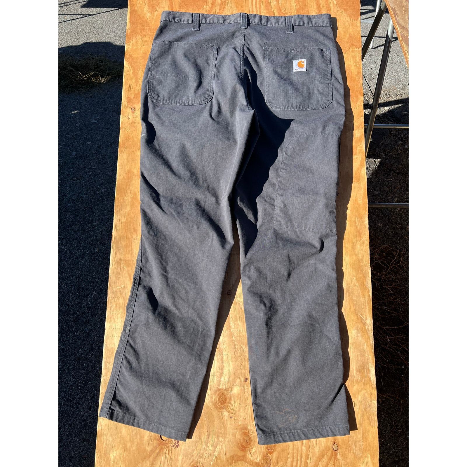 Carhartt Carhartt Relaxed Fit Canvas Gray Men 34x30 Work Pants Y2K Size US 34 / EU 50 - 3 Thumbnail