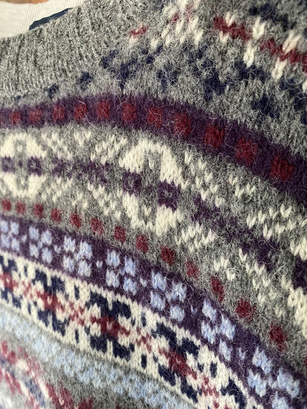 Comme des Garcons Homme AW14 CDGh Hand Knit native hoodie Size US M / EU 48-50 / 2 - 6 Thumbnail