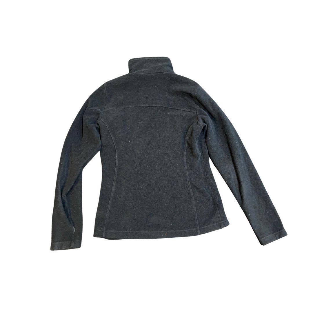 Columbia Lot of 2 Gray Black Mock Neck Fleece Jacket Full Zip Small Size S / US 4 / IT 40 - 8 Thumbnail