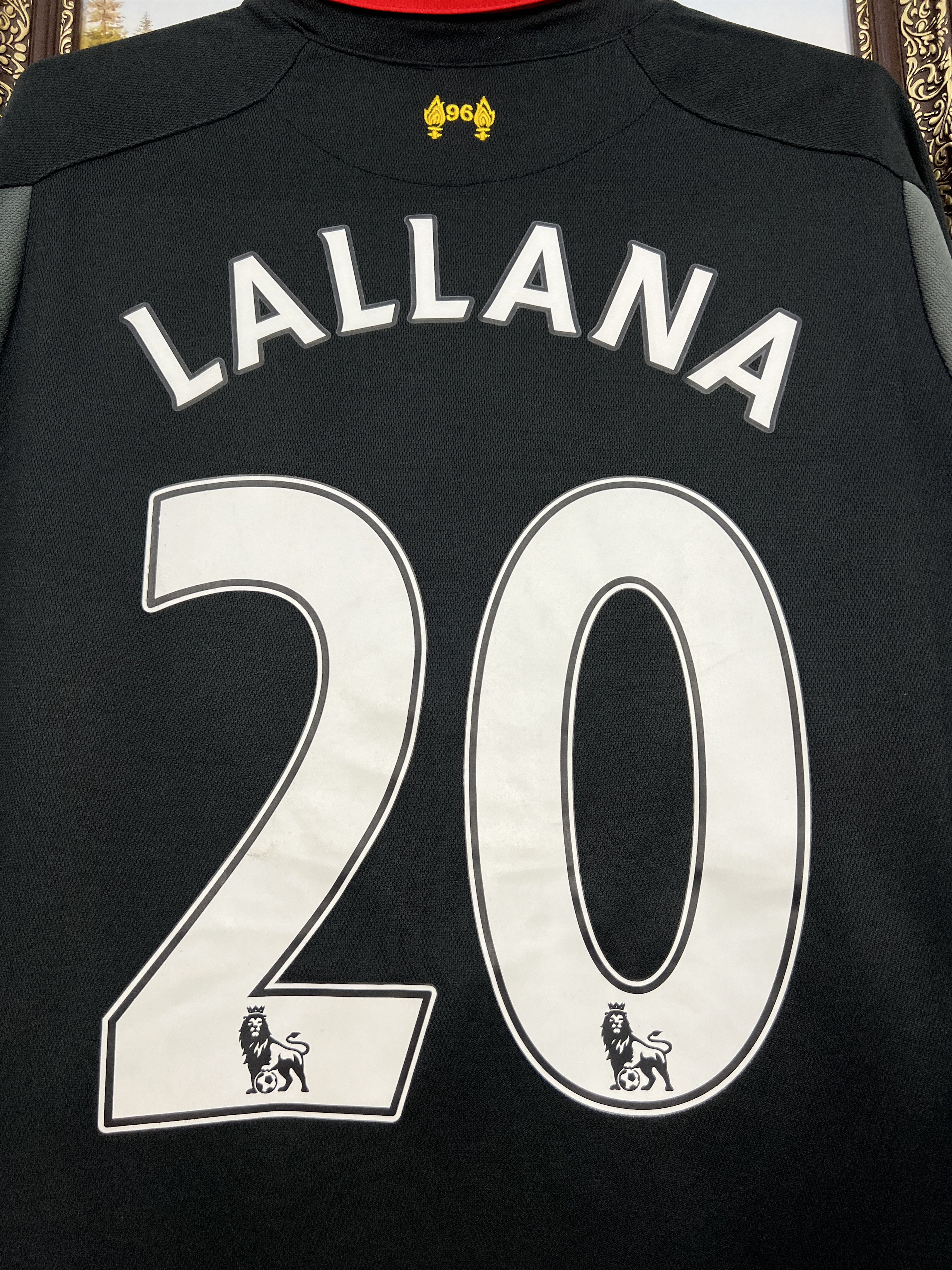 New Balance Liverpool Third football shirt 2014 Soccer Lallana Size US L / EU 52-54 / 3 - 14 Thumbnail