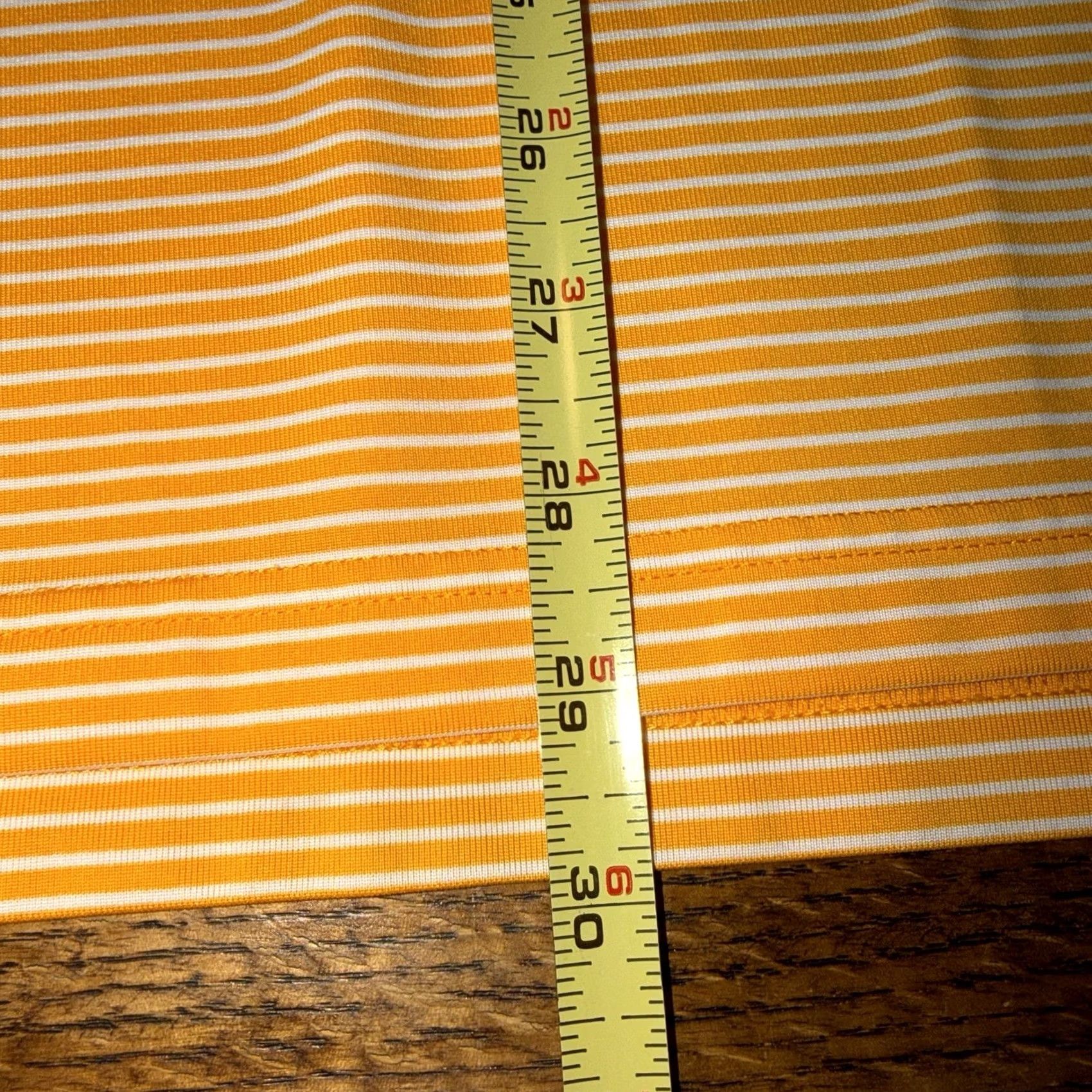 Vintage Donald Ross Oakmont Country Club Polo Shirt Mens M OCC Logo Orange Striped Golf Classic, Preppy, Sports Shirt Size US M / EU 48-50 / 2 - 6 Thumbnail