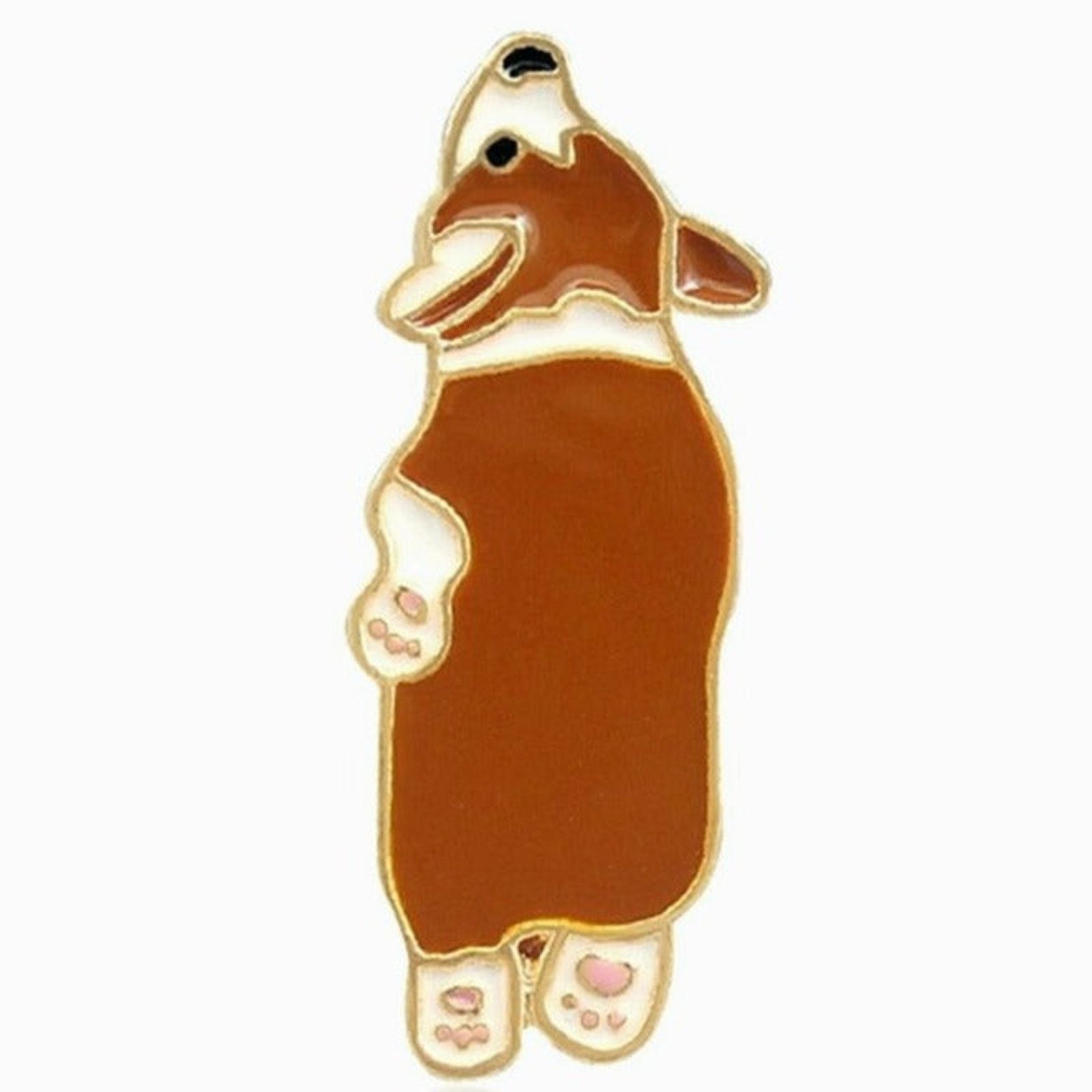 Enamel Corgi Dog Splooting Enamel Pins 260-3 | Grailed