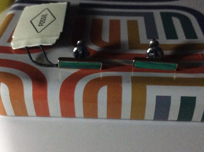 Fossil Fossil ladies green earring Size ONE SIZE - 5 Thumbnail