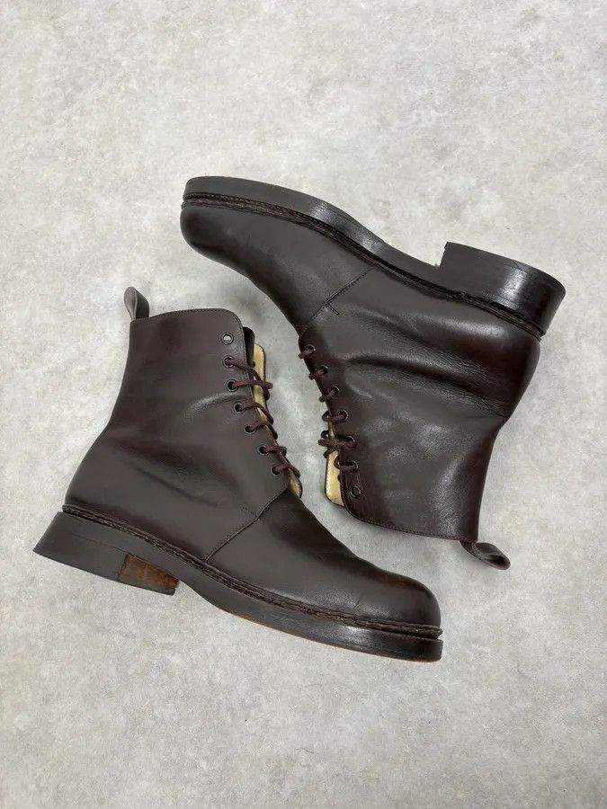 Jil Sander Jil Sander Brown Classy Leather Boots Size US 9 / EU 42 - 6 Thumbnail