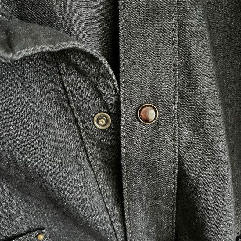 Saint Laurent Paris Saint Laurent Paris Riveted shirt-2506 Size US M / EU 48-50 / 2 - 6 Thumbnail