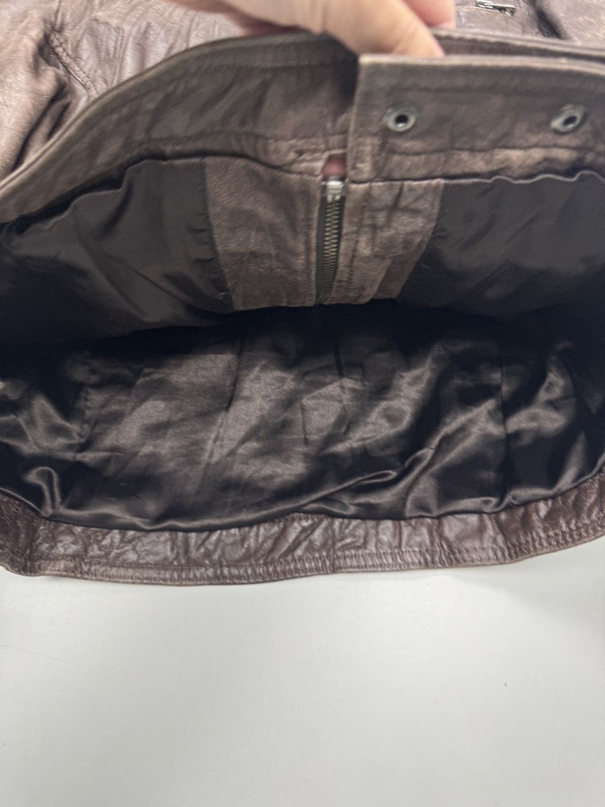 Vintage Verapelle Brown 50 Vintage Leather Jacket for Men Size US S / EU 44-46 / 1 - 8 Thumbnail