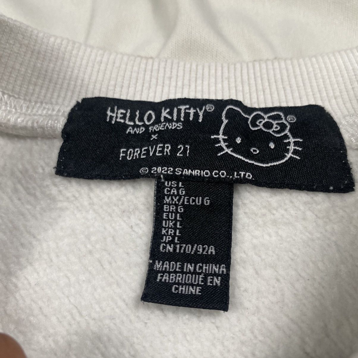 Other Hello Kitty & Friends Boxy Crewneck Size US L / EU 52-54 / 3 - 5 Thumbnail