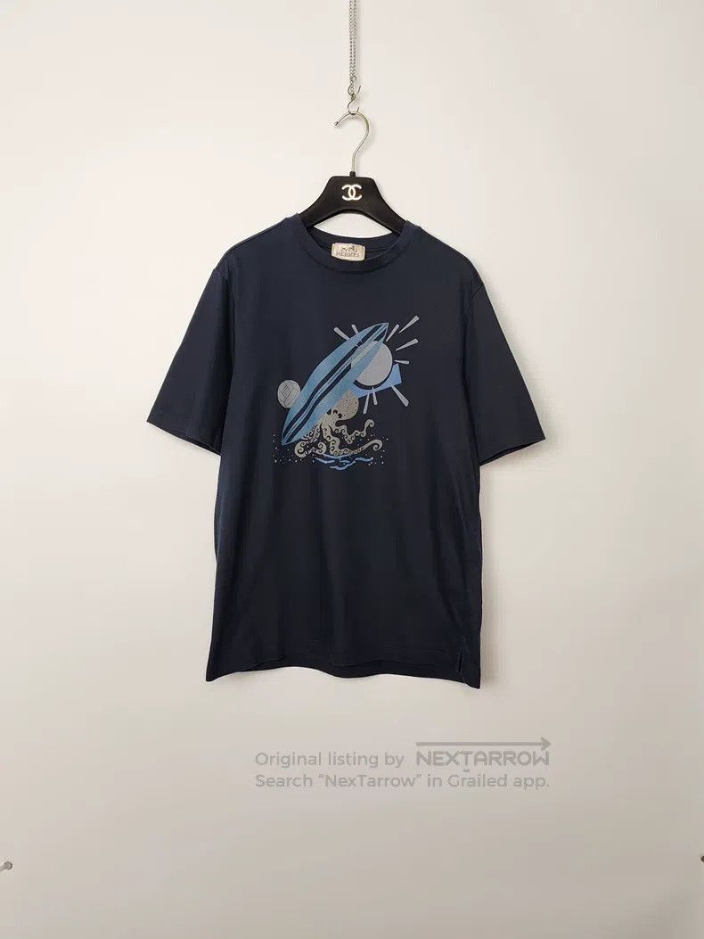 Hermes Hermes Men's Wave Printed Top Size US XS / EU 42 / 0 - 1 Thumbnail