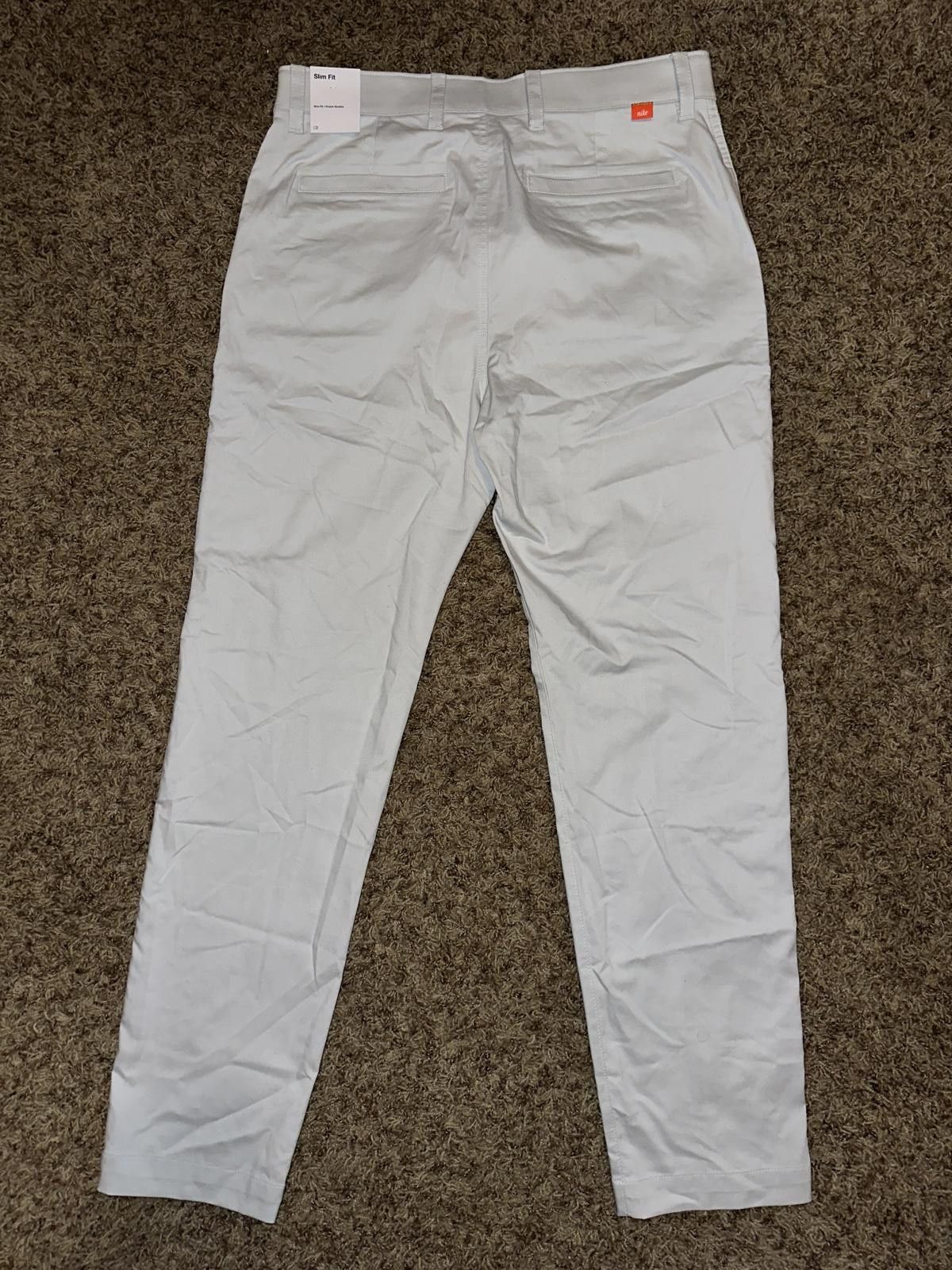Nike Nike Men's Flex UV Chino Golf White Pants Size US 32 / EU 48 - 8 Thumbnail