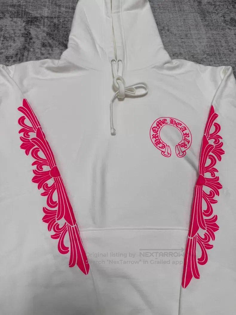Chrome Hearts CHROME HEARTS Size XL Powdered Pink Horse Hoof Print Hoodie Size US XL / EU 56 / 4 - 3 Thumbnail