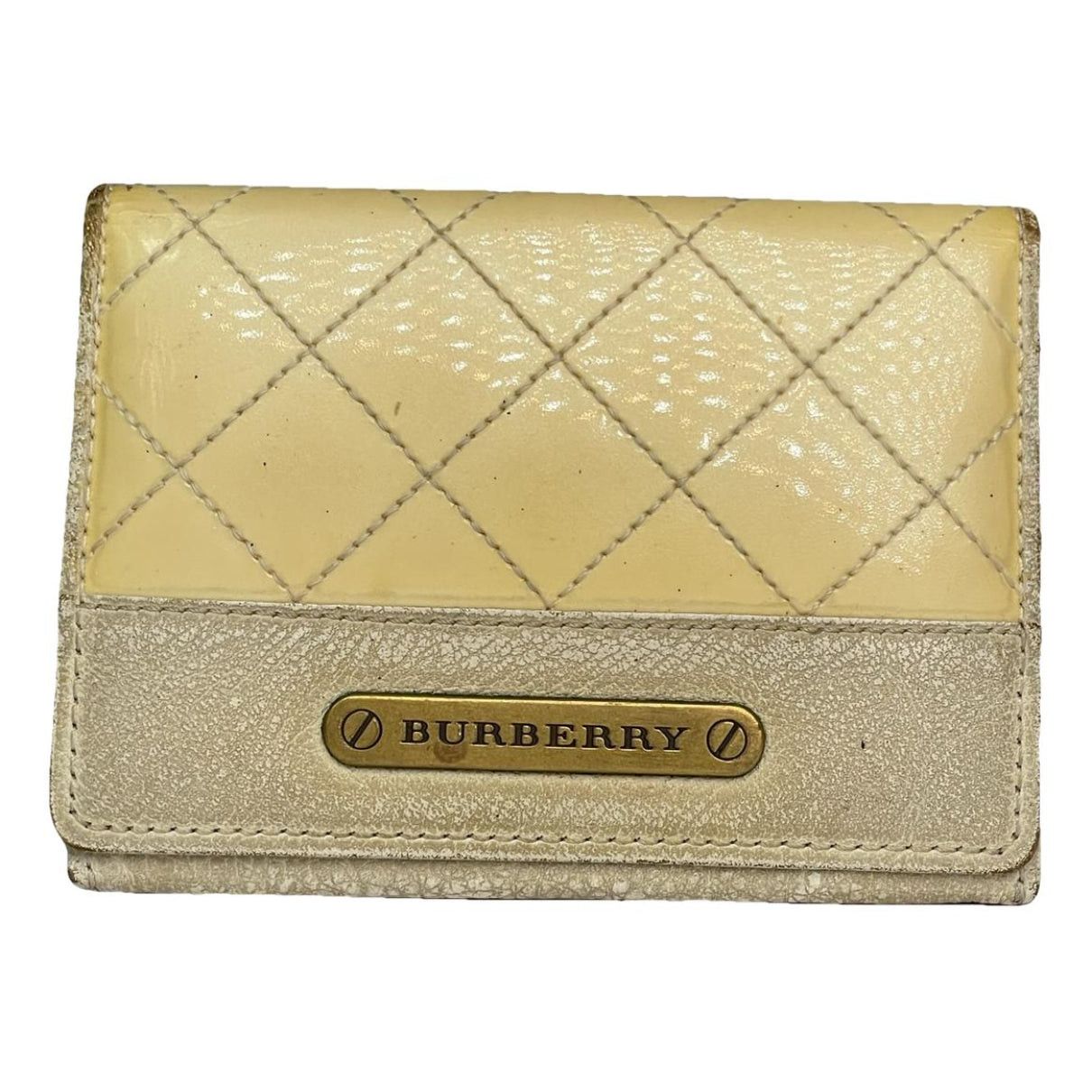 Burberry Ecru Patent Leather Purse Size ONE SIZE - 1 Thumbnail