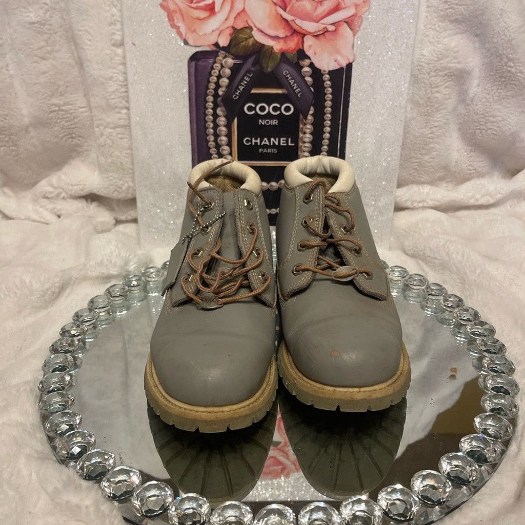 Timberland Timberland Light Gray Ankle Boots Size US 9.5 / EU 42-43 - 3 Thumbnail