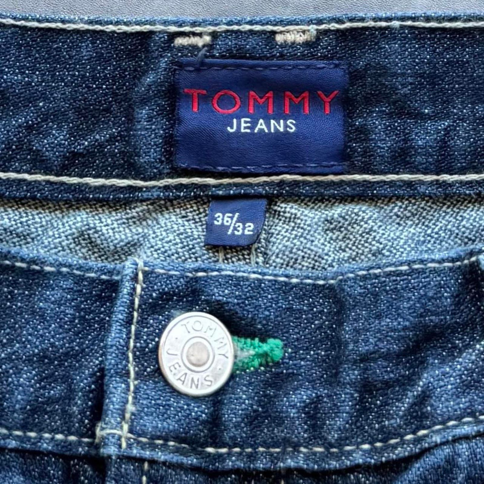 Vintage Vintage Y2K Tommy Hilfiger Baggy Wide Leg Skater Opium Jeans ...