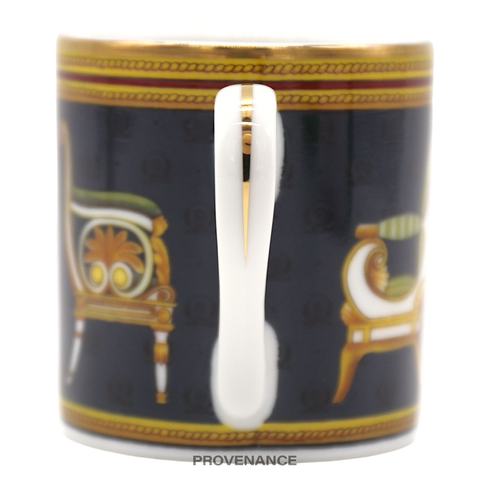 Gucci 🔴 Gucci Porcellana Chairs Espresso Cup - Black/Gold Size ONE SIZE - 2 Thumbnail