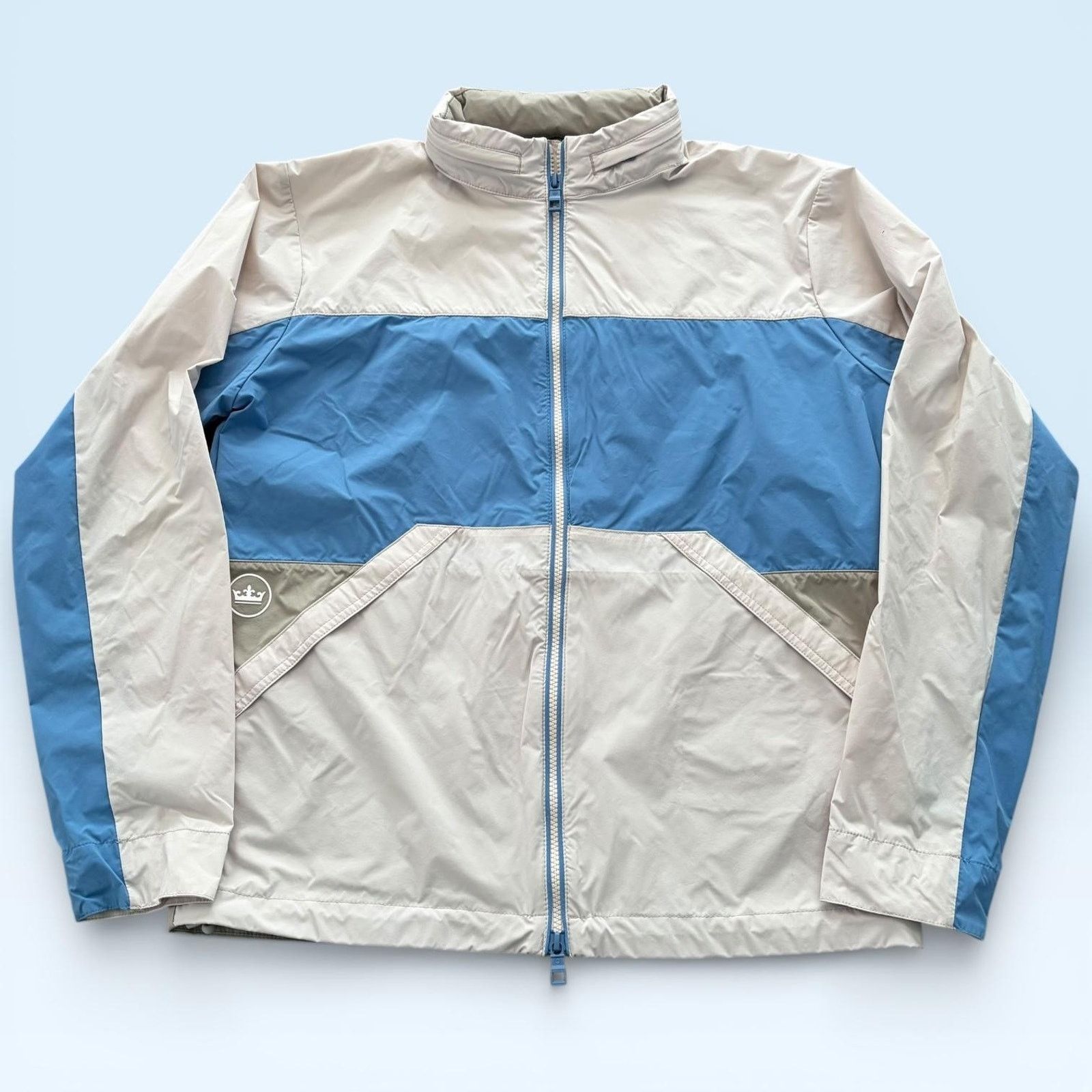 Peter Millar Peter Millar Jacket Mens Medium Beige Blue Colorblock Full Size US M / EU 48-50 / 2 - 1 Thumbnail