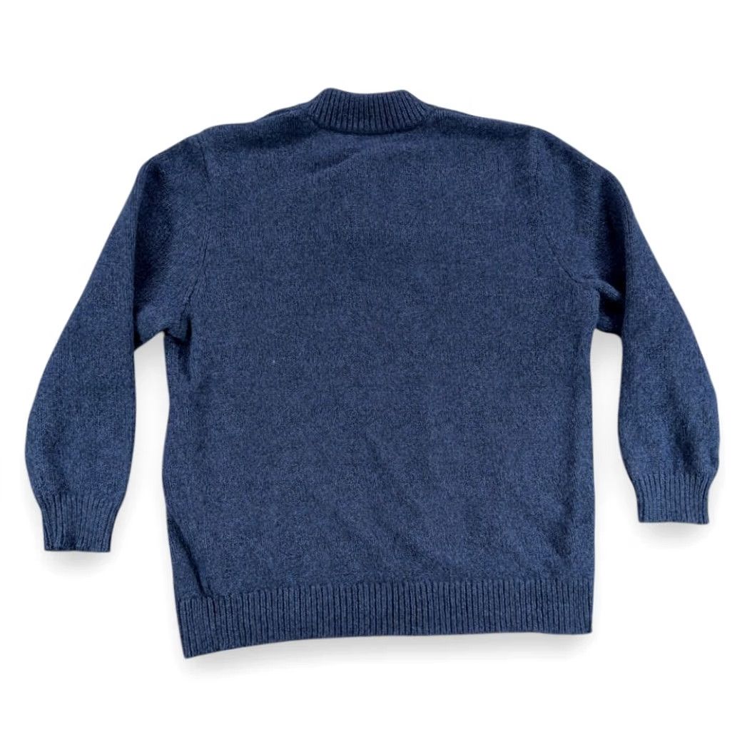 Vintage VINTAGE LL Bean Sweater Shirt Adult 2XL Blue Wool Henley Chunky Knit Lambs Wool 2XL XXL Crew Neck Long Sleeve Men Mens Y2K Size US XXL / EU 58 / 5 - 3 Thumbnail