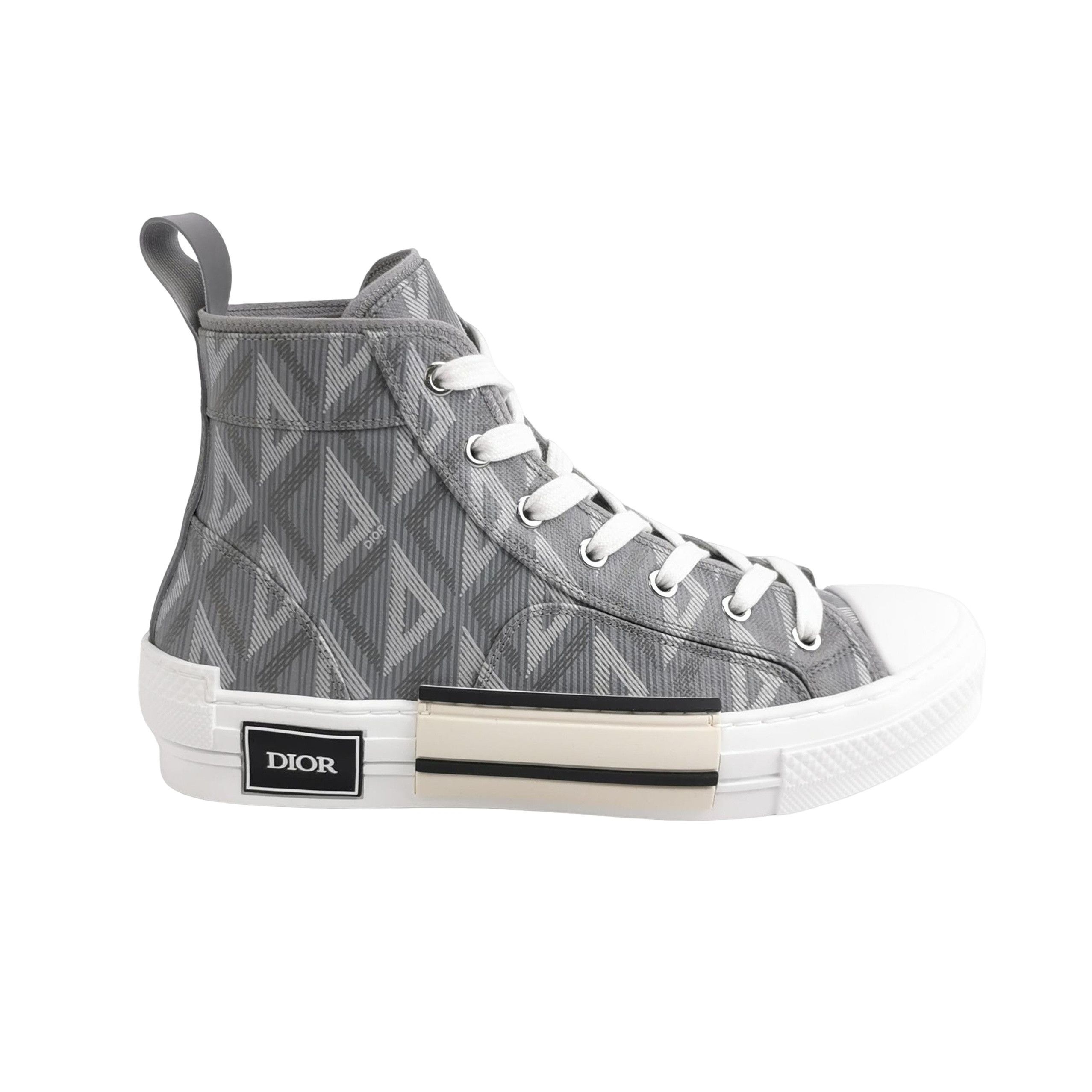Dior Dior B23 Diamond Pattern Hi-Top Sneakers 39 Size US 6 / EU 39 - 1 Thumbnail
