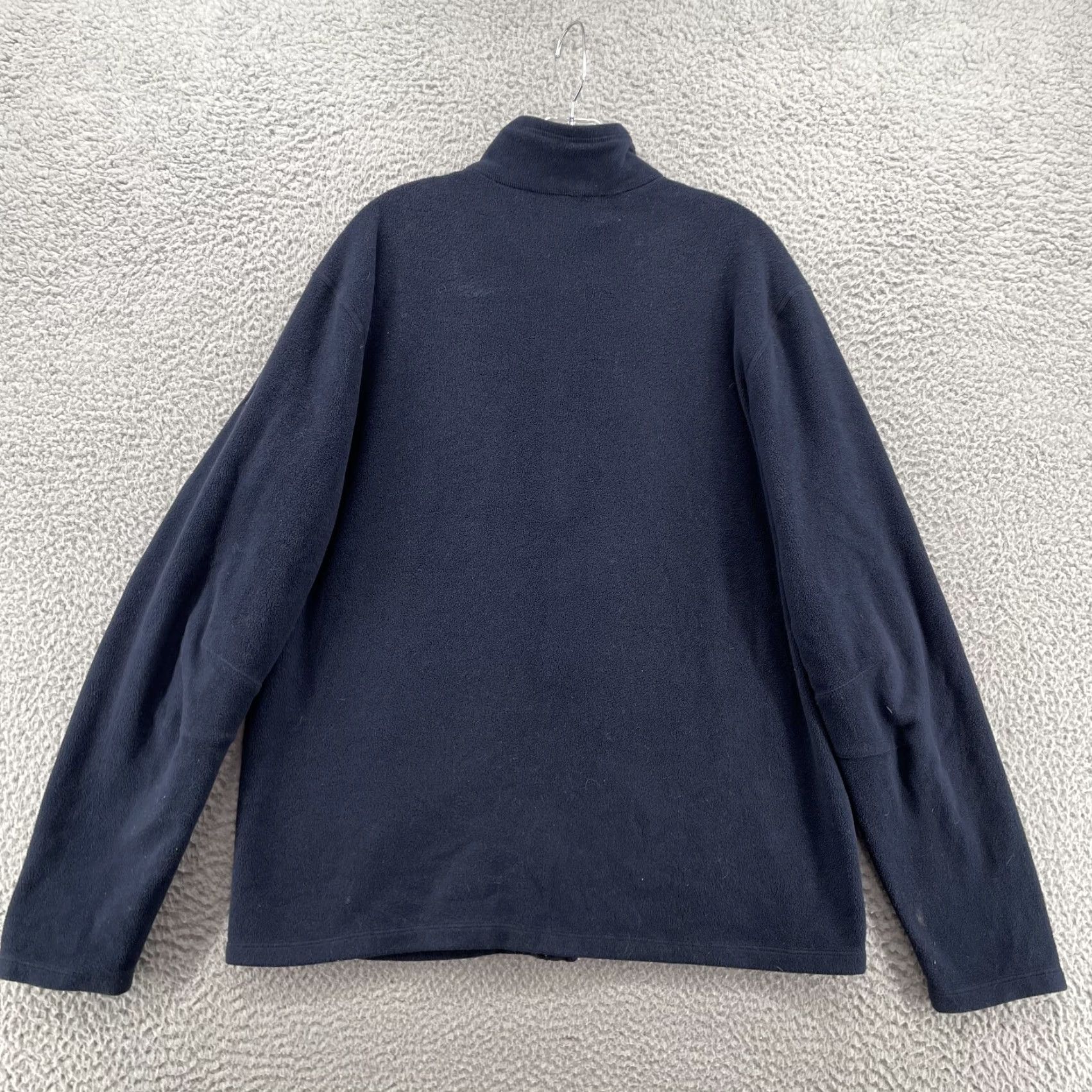 Eddie Bauer Eddie Bauer First Ascent Fleece Sweater Men L Polartec Outdoor Gorpcore Camp Full Zip Mock Neck Blue Size US L / EU 52-54 / 3 - 5 Thumbnail
