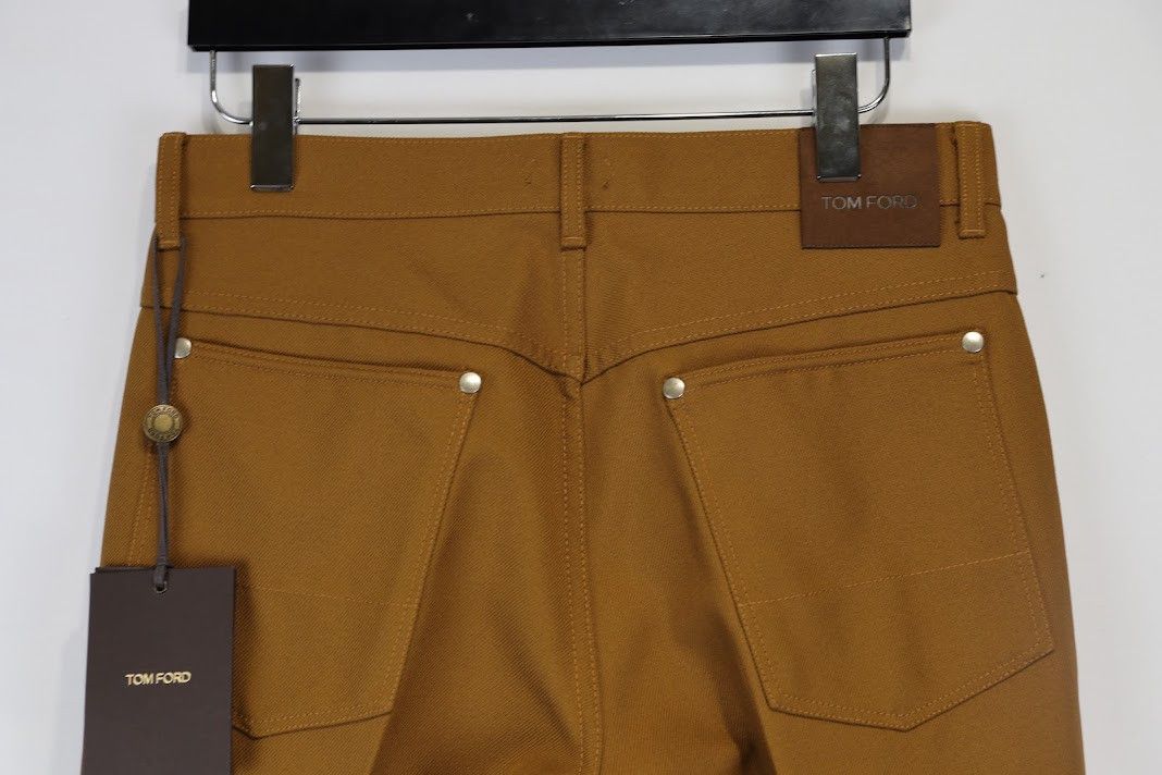 Tom Ford o1rshd1 New Tapered Chic Denim in Brown Size US 32 / EU 48 - 7 Thumbnail