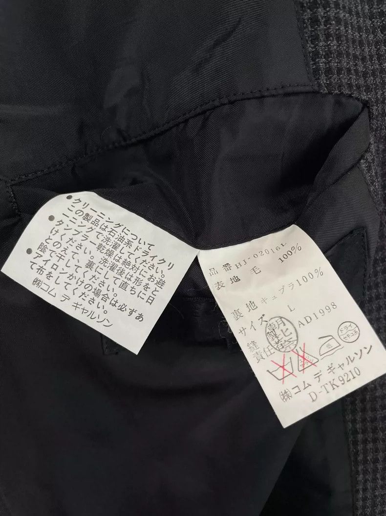 Comme des Garcons Comme des Garçons Medieval Small Plaid Jacket Size US L / EU 52-54 / 3 - 7 Thumbnail