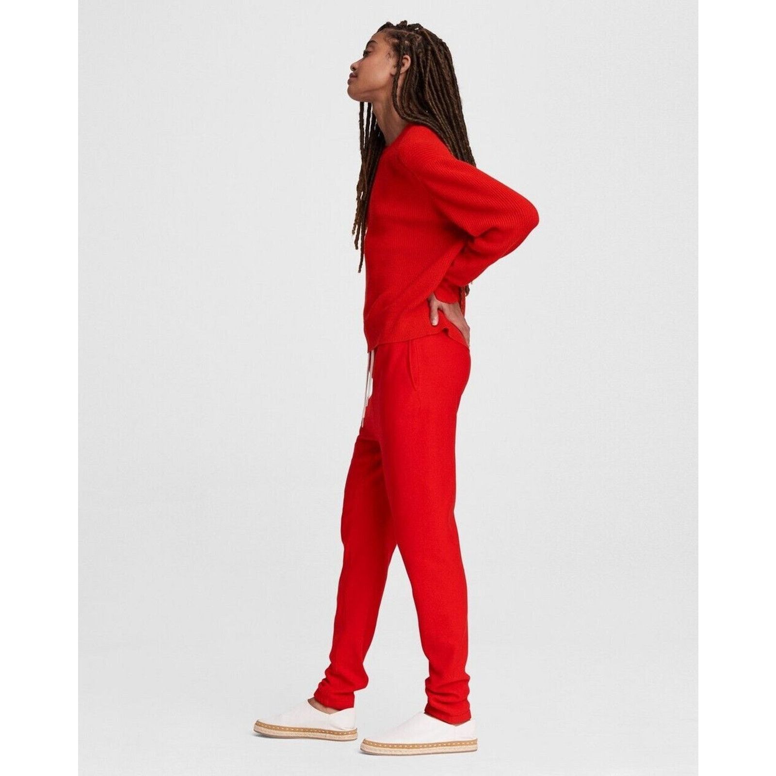 Rag & Bone rag & bone Ann Cotton Cashmere Crew Relaxed Fit Sweater $350 Size S / US 4 / IT 40 - 3 Thumbnail