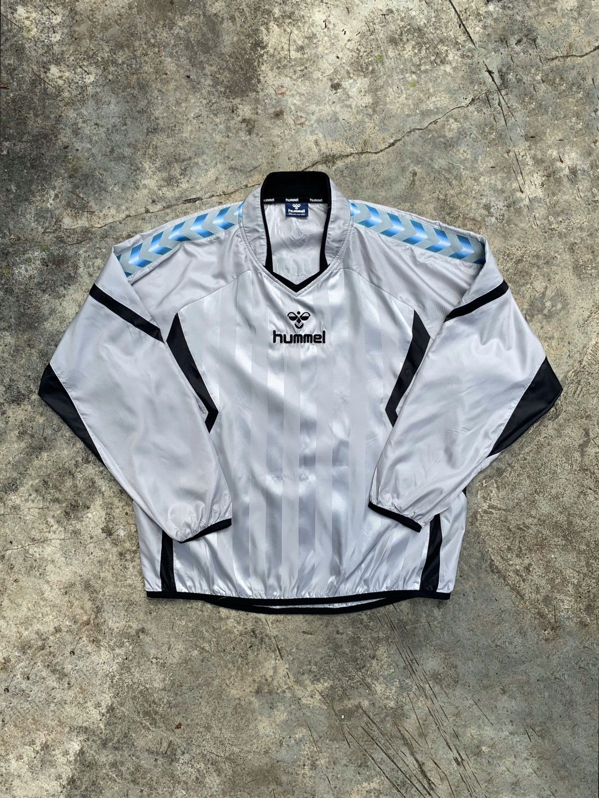 Hummel Vintage Hummel Germany Blokecore Football Jacket Size US L / EU 52-54 / 3 - 1 Thumbnail