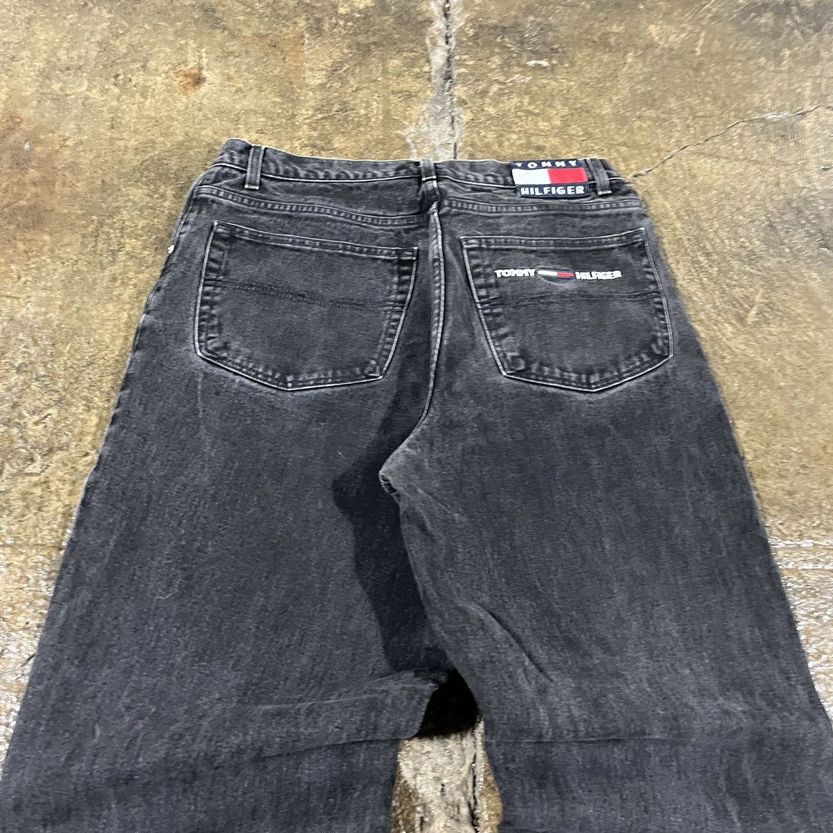 JNCO × Tommy Hilfiger × Vintage Tommy Hilfiger Vintage Y2K Baggy Jeans Skater Wide Leg JNCO Size US 36 / EU 52 - 5 Thumbnail