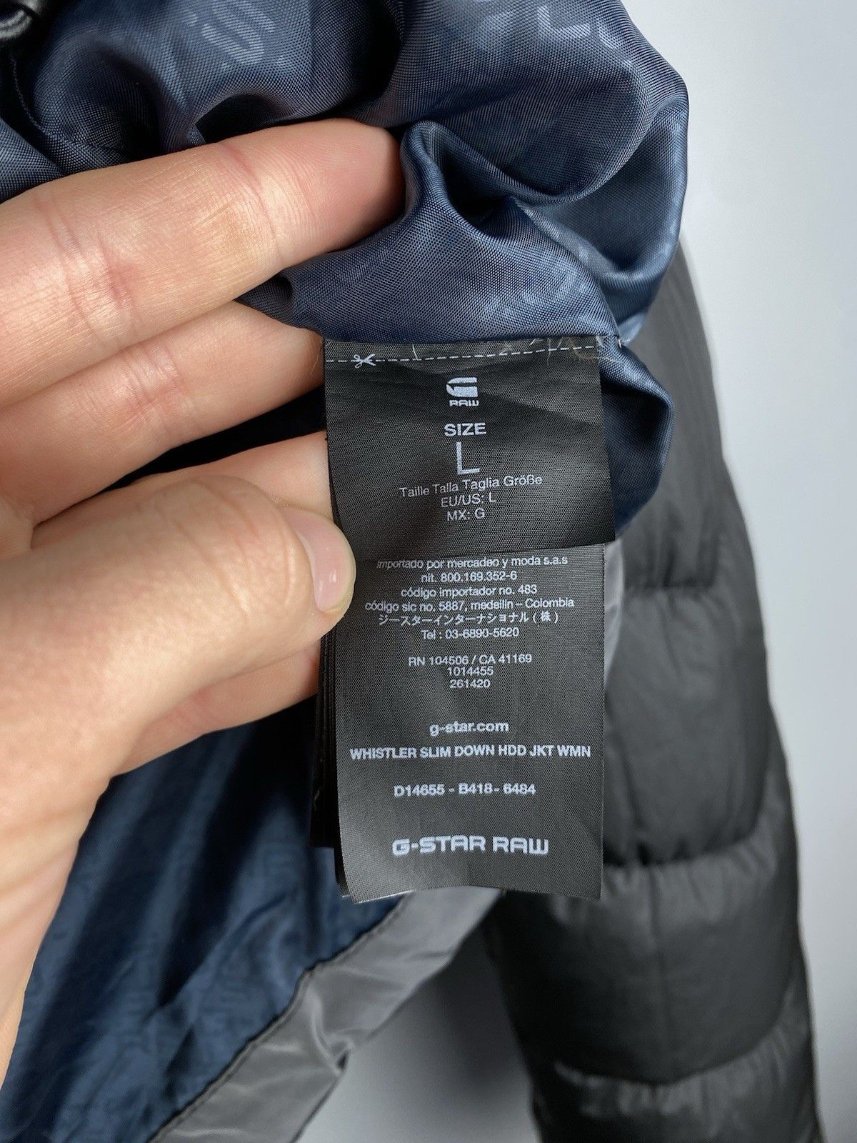G-Star G Star Raw Womens Whistler Down Jacket Puffer Size L / US 10 / IT 46 - 14 Thumbnail