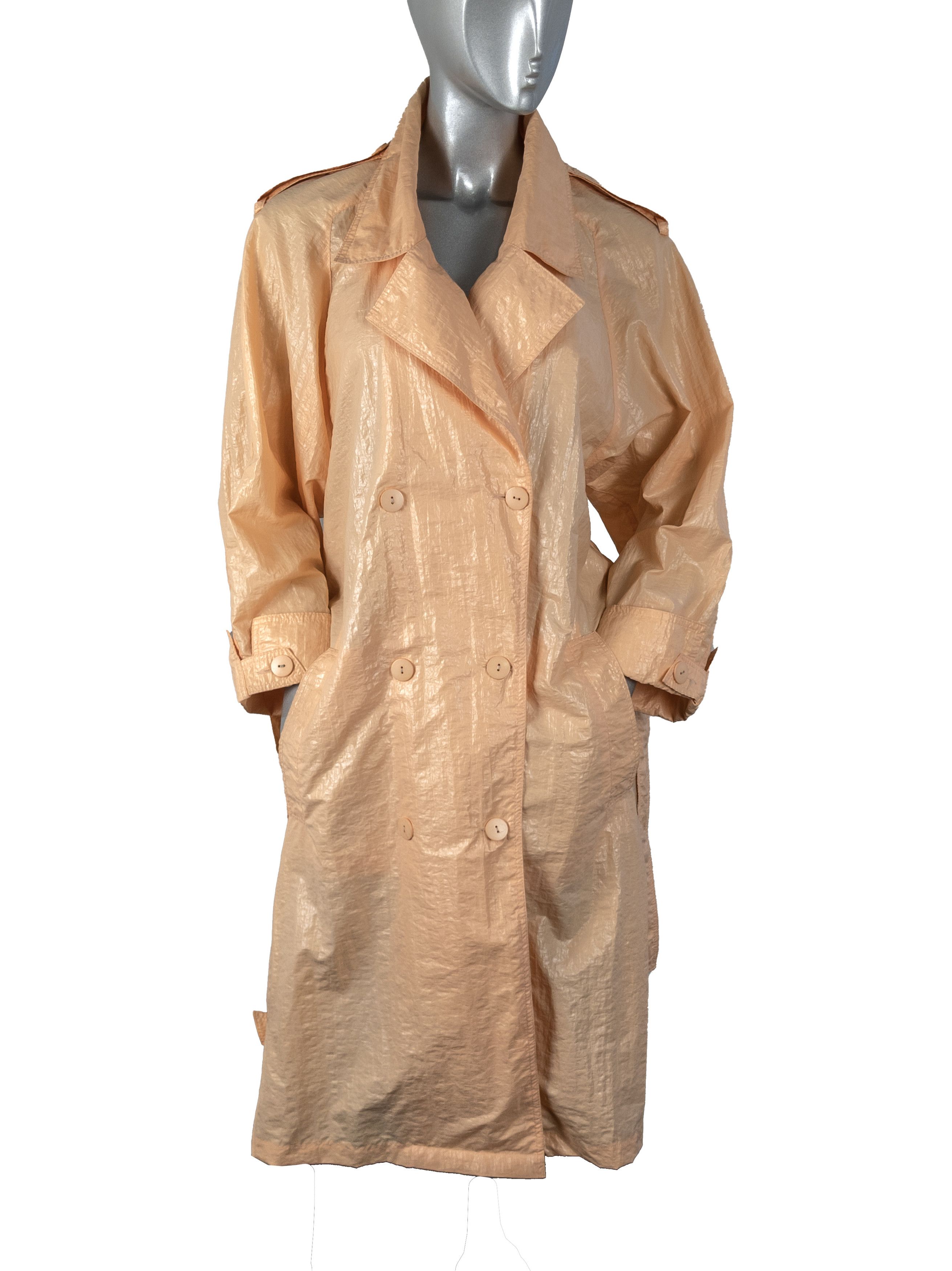 Vintage Canasport vintage raincoat, cloak, trench Made in France Size M / US 6-8 / IT 42-44 - 2 Thumbnail